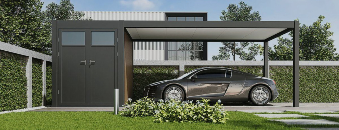 SUPERIOR Gutroof carport – pevná ochrana vozu