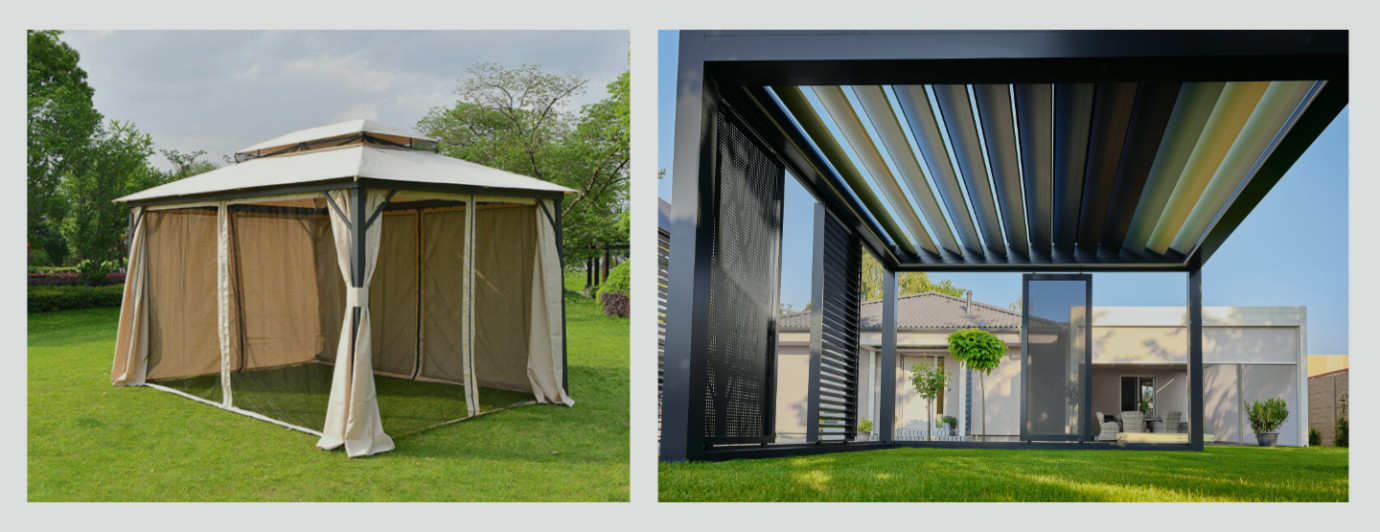 Zahradní stan vs. pergola