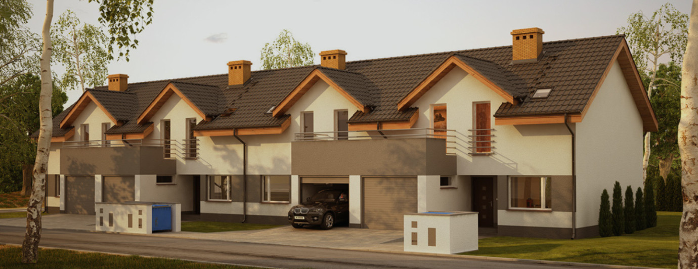 Funkční a útulná terasa v řadovém domě