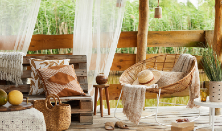 Balkon ve stylu Tulum