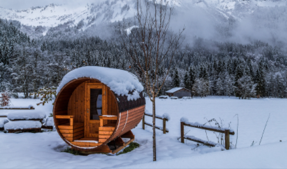 Zahradní sauna jako způsob prohřátí