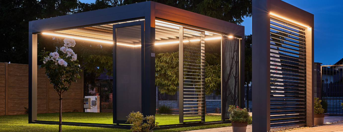Zahradní mříž, pergola nebo terasa?
