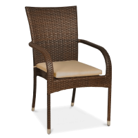 Polštářek na židli Latte - MOODME