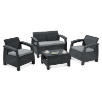 Zahradní set CORFU SET Graphite