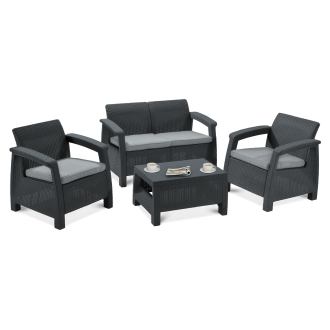 Zahradní set CORFU SET Graphite