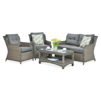 Technorattan nábytek TRIVENTO 2 Melange