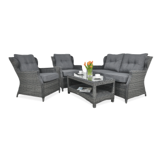 Technorattan nábytek TRIVENTO 2 Dark Grey