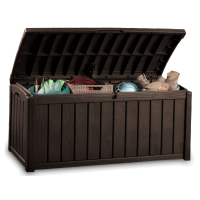 Balkonový box Keter GLENWOOD BOX 390L Brown