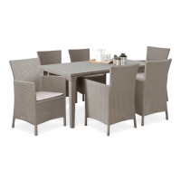 Zahradní set TOSCANA 6+1 Cappuccino