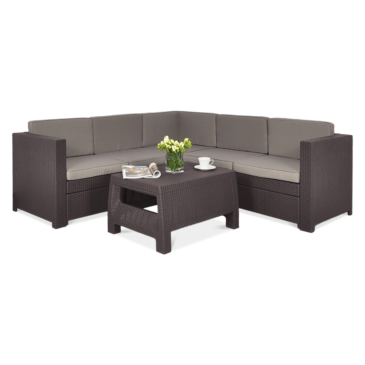 PROVENCE SET Grafitový zahradní obývací kout