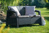 Zahradní pohovka CORFU LOVE SEAT Graphite