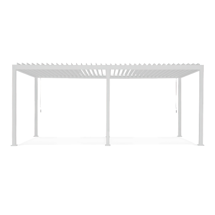 Solidna pergola tarasowa 3x6 Premium White - Gutroof