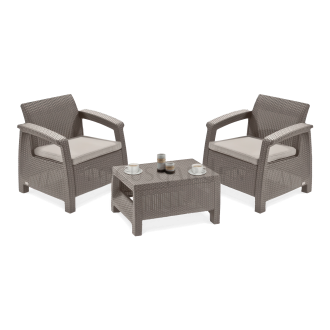Zahradní set CORFU WEEKEND Cappuccino