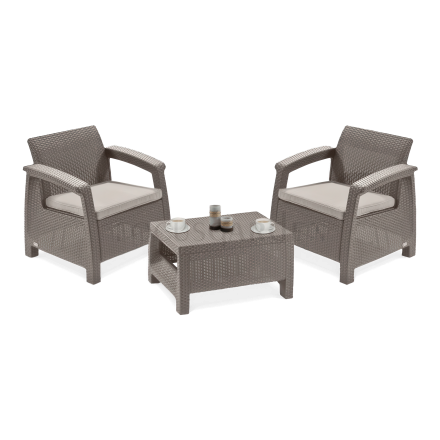 Zahradní set CORFU WEEKEND Cappuccino
