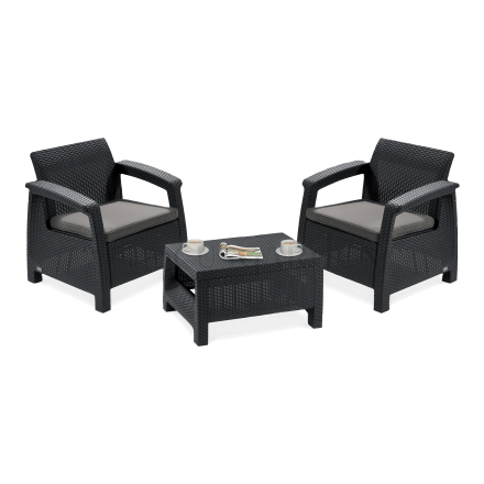 Zahradní set CORFU WEEKEND Graphite