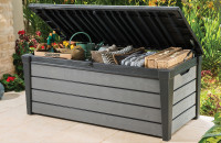 Zahradní truhla Keter BRUSHWOOD BOX 455L Graphite