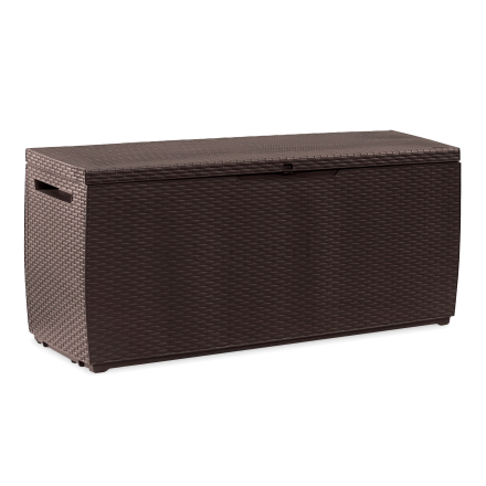 Balkonový box Keter CAPRI RATTAN BOX 305L Brown
