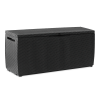 Balkonový box Keter CAPRI RATTAN BOX 305L Graphite