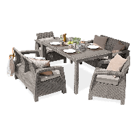 Zahradní set CORFU FIESTA II Cappuccino