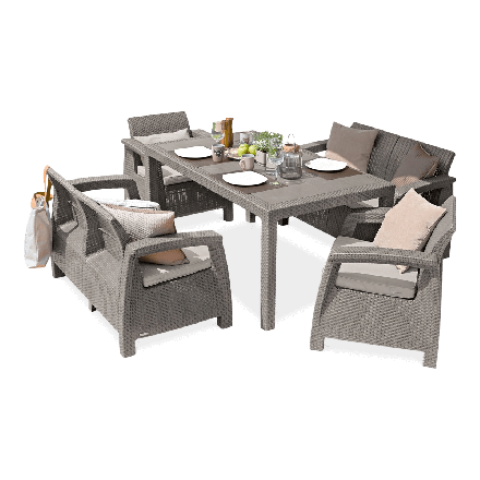 Zahradní set CORFU FIESTA II Cappuccino