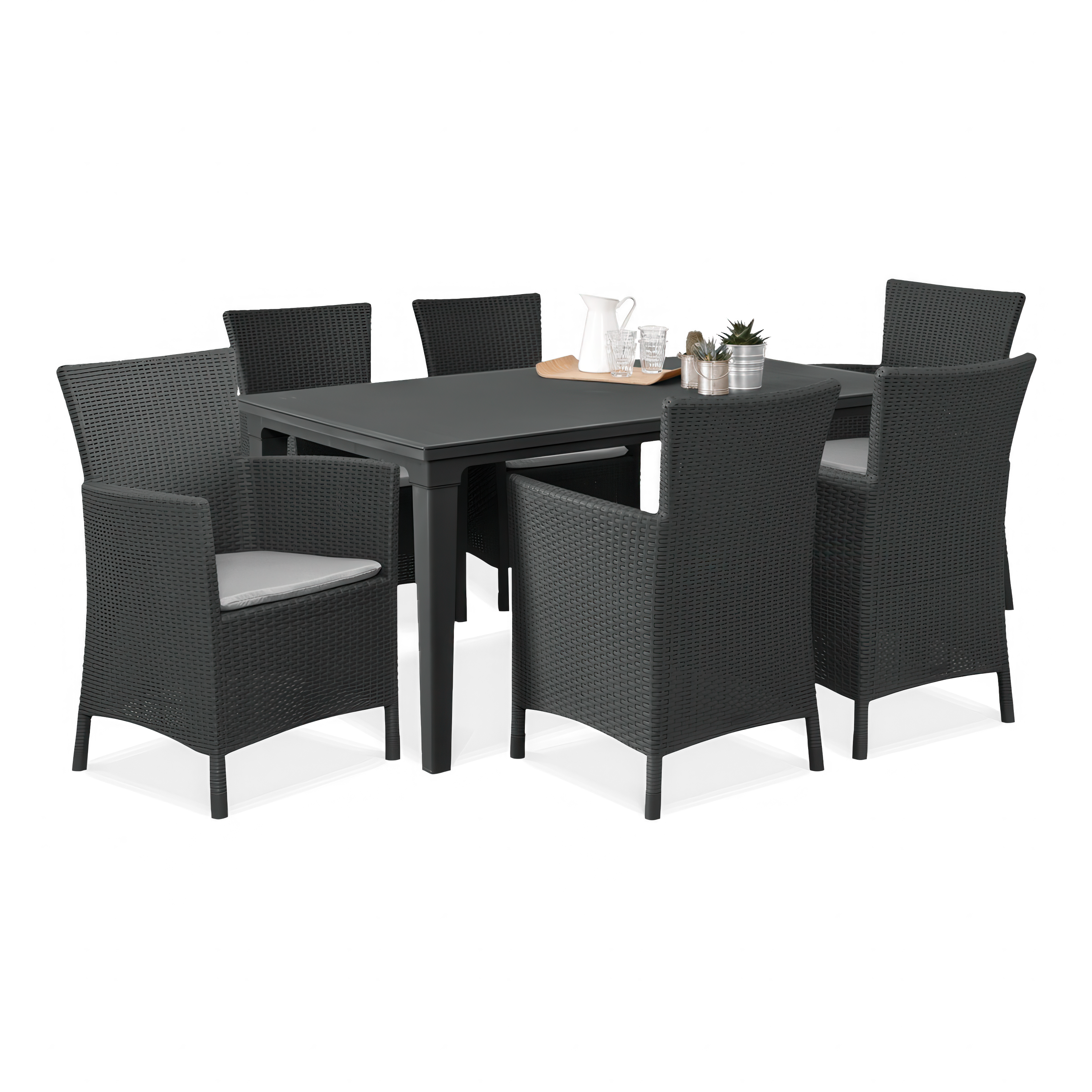 Zahradní set TOSCANA 6+1 Graphite