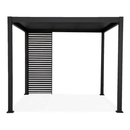 PREMIUM Antracitový panel pergoly, šířka 123,5 cm - Gutroof