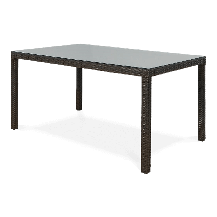 VENECJA Hnědý stůl