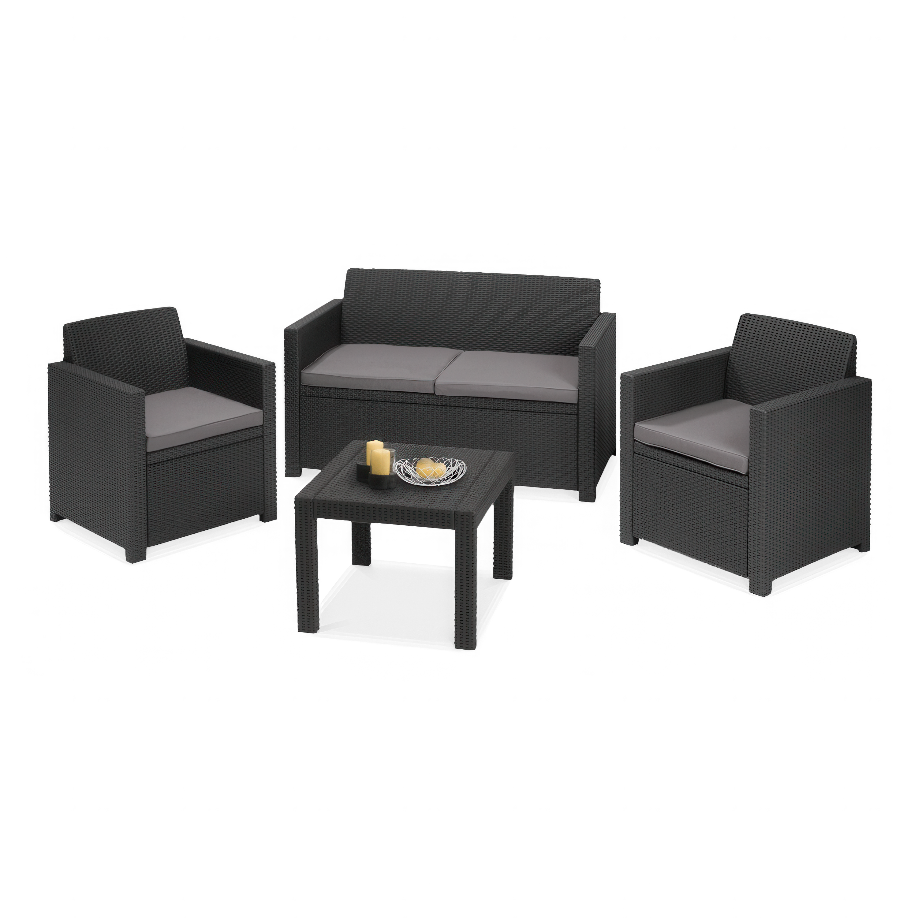 ALABAMA Grafitová zahradní souprava