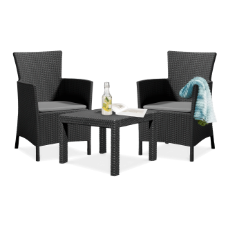 Balkonový set Keter ROSARIO Graphite