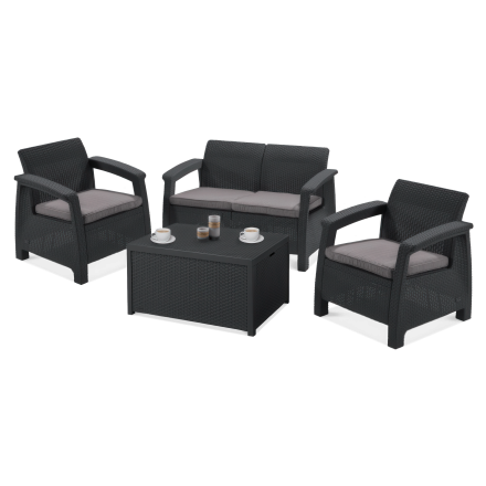 Zahradní set CORFU BOX Graphite