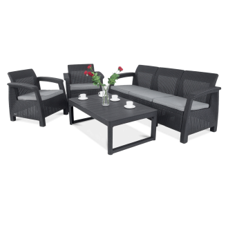 Zahradní set CORFU MAX 3 Graphite