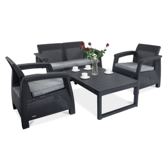 Zahradní set CORFU MAX 2 Graphite