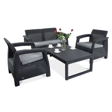 Zahradní set CORFU MAX 2 Graphite