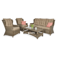 Technorattan set TRIVENTO 3 Brown