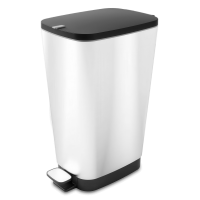 Odpadkový koš 25 l s pedálem Ocel - KETER