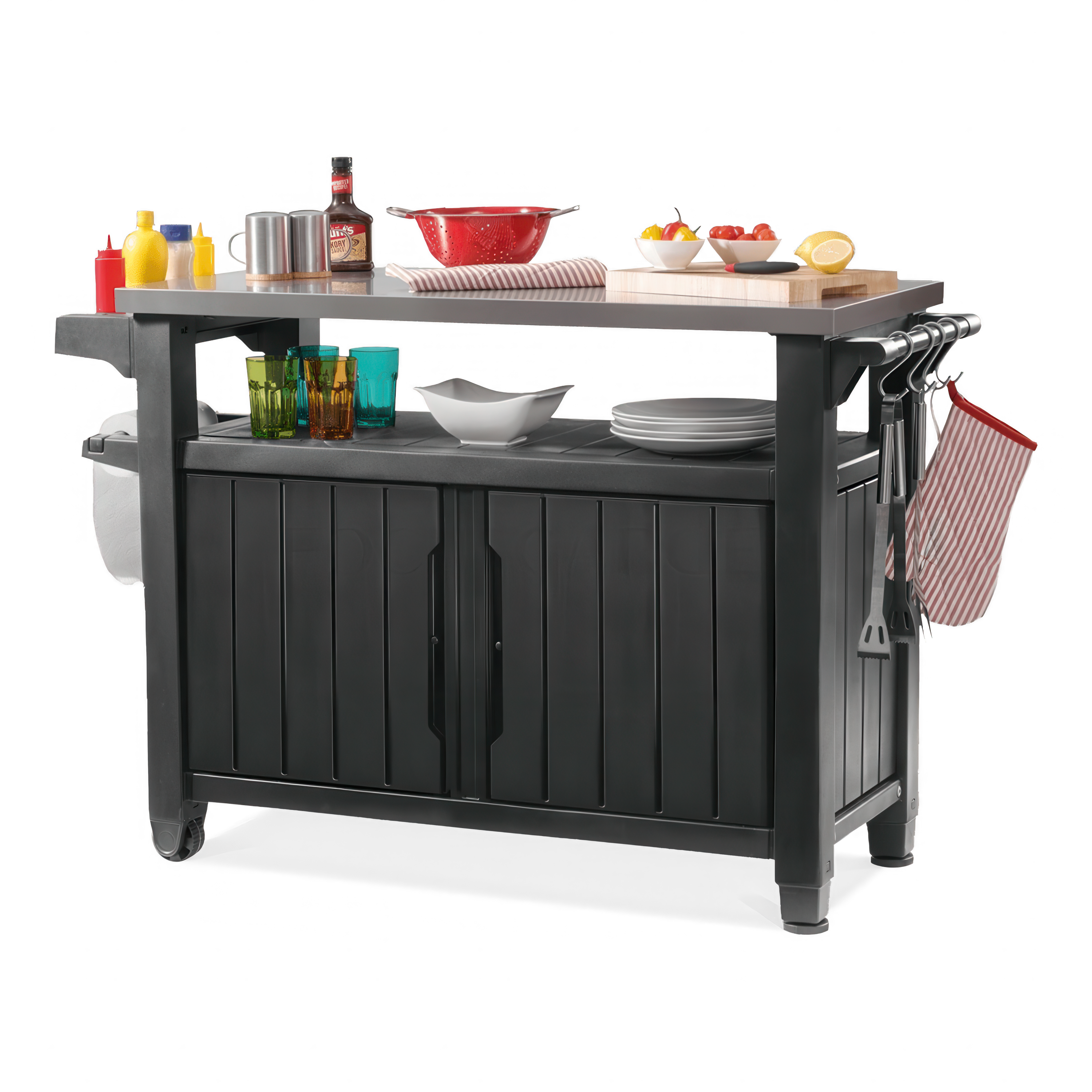 Zahradní úložný bar Keter UNITY XL 207L Graphite