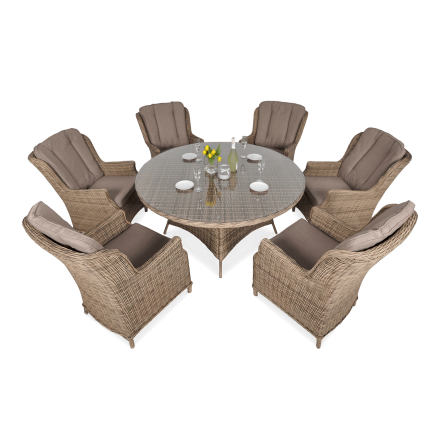 Technorattanový nábytek RAVENA Brown