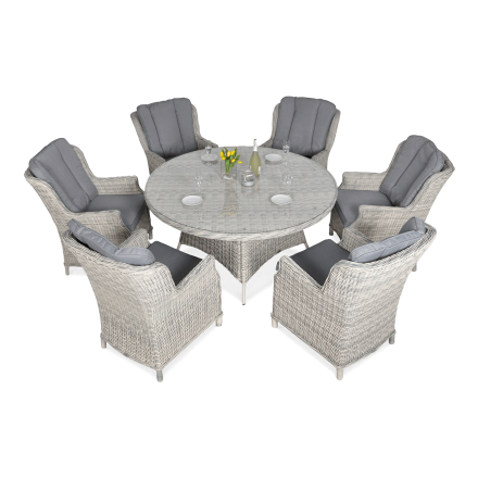 Technorattanový nábytek RAVENA White Grey