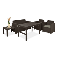 Zahradní set ALABAMA QUATTRO Brown