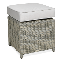 TRIVENTO Grey pouffe