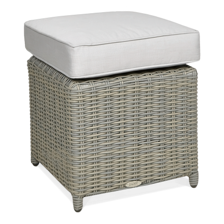 TRIVENTO Grey pouffe