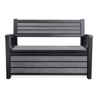 Keter HUDSON STORAGE BENCH 227L Graphite