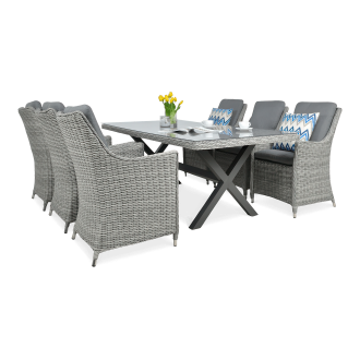 Nábytková sestava NAPOLI 6/200 Stone Grey Technorattan