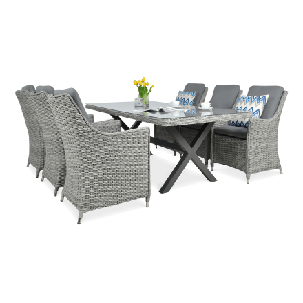 Nábytková sestava NAPOLI 6/200 Stone Grey Technorattan