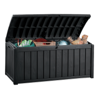 Balkonový box Keter GLENWOOD BOX 390L Graphite