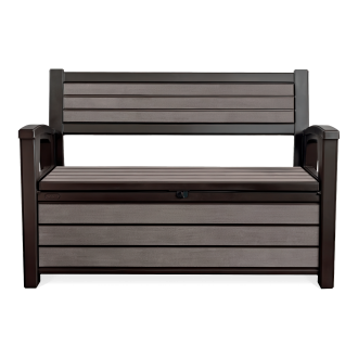 Keter HUDSON STORAGE BENCH 227L Brown