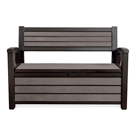 Keter HUDSON STORAGE BENCH 227L Brown