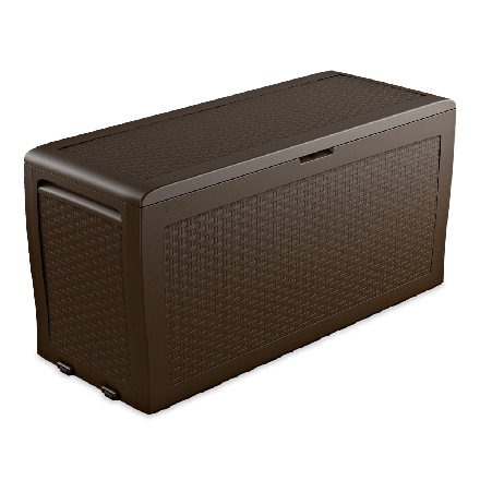 Balkonový box Keter SAMOA RATTAN BOX 270L Brown