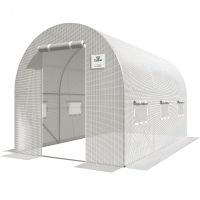 Zahradní fóliovník 2x3,5x2 - 7 m2, bílý