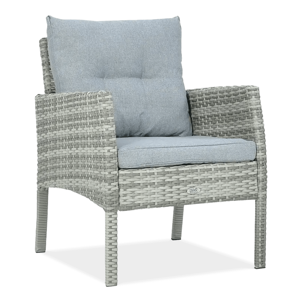 Technorattanové křeslo CORTINA Dolphin Grey